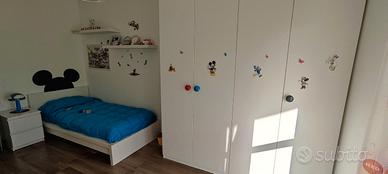 Camera cameretta adulti bambini Ikea pax completa