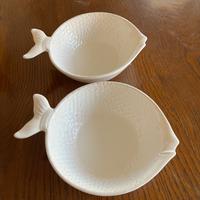 Servizio 12 Ciotole ceramica forma pesce
