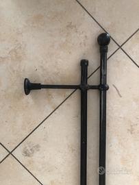 Bastone tenda in ferro battuto