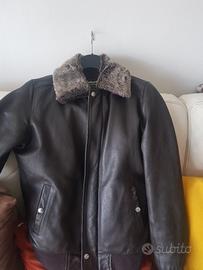 giubbotto in vera pella da uomo