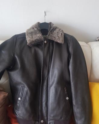 giubbotto in vera pella da uomo