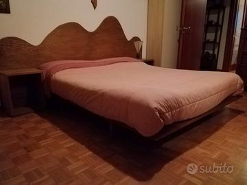Letto pedana in legno