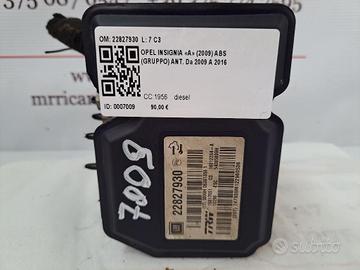 ABS OPEL Insignia Berlina 22827930 diesel 1956 (08