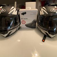 Caschi Airoh + Midlan bt mini