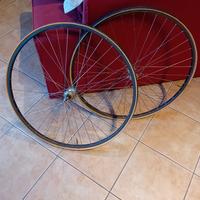 coppia ruote campagnolo record alluminio