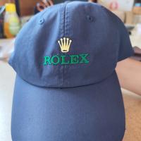 cappello Rolex originale con visiera.