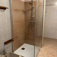TDA Mork doccia in cristallo trasparente