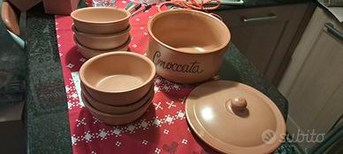 set Gnoccata con coperchio e ciotole