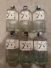 Bottiglie gin vuote