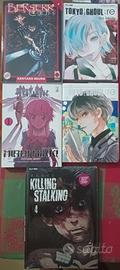 Manga (Fumetti) horror, thriller e fantasy