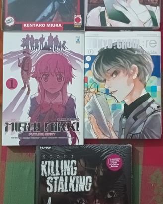 Manga (Fumetti) horror, thriller e fantasy
