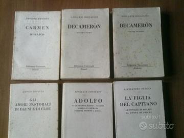 BUR Grigia , Decameron, Adolfo, Carmen ecc