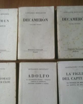 BUR Grigia , Decameron, Adolfo, Carmen ecc