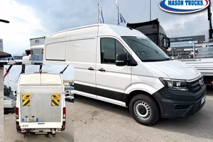 VW CRAFTER furgone + sponda, 2021, km 20.000