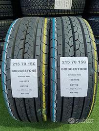 2 gomme 215 70 15c BRIDGESTONE RIF1990