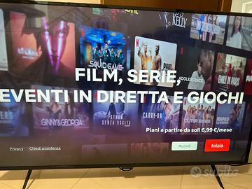 Philips 49” 4K ultra HD smart TV