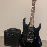 Ibanez Gio GRG170DX BlackNight Set + amplificatore