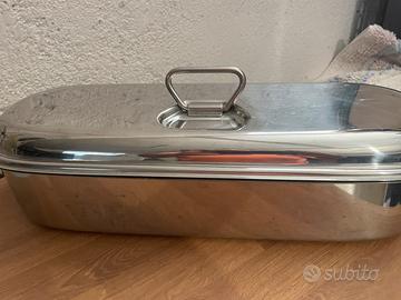 Pesciera 50 cm acciaio inox