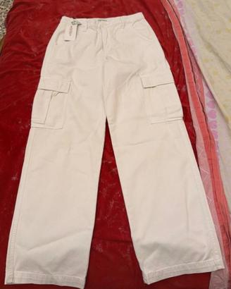 Jeans cargo Guess uomo bianchi