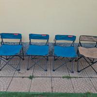 Sedie pieghevoli da campeggio
