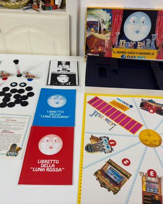 Gioco vintage da tavolo Luna Park Rai uno come nuo