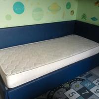 Letto singolo con letto estraibile