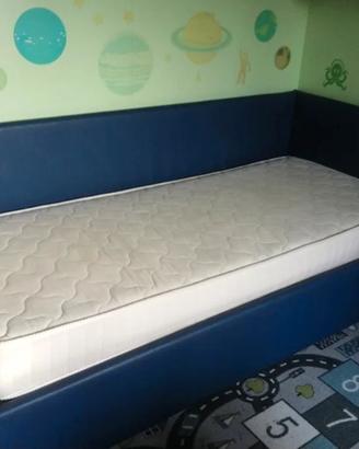 Letto singolo con letto estraibile