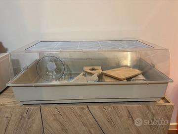 Gabbia per criceto e accessori