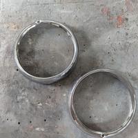 Cornici faro Fiat 500 d’epoca cromate – perfette