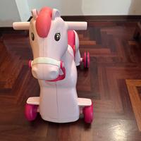 Cavallino Chicco cavalcabile – Bimba 12+ mesi