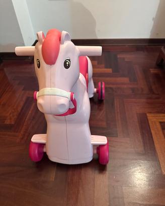 Cavallino Chicco cavalcabile – Bimba 12+ mesi