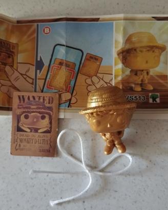 Luffy Oro One Piece Kinder Joy VS513