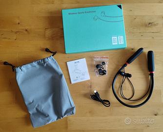 Cuffie Bluetooth con archetto da collo - Nuove