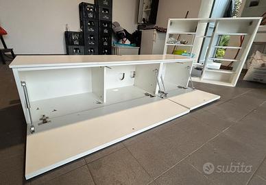 Mobile sala con porta televisione ruotabile