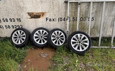 Cerchi bmw x4 da 17 con gomme