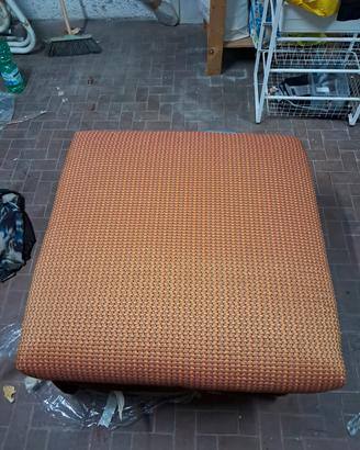 pouff puff letto pieghevole  singolo  brandina
