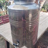 Fusto Acciao Inox 50 litri