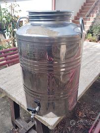 Fusto Acciao Inox 50 litri