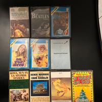 N. 10 musicassette vari generi