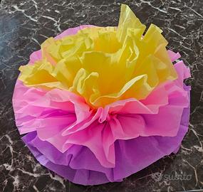  Fiore decorativo artigianale,unico e scenografico