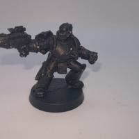 WARHAMMER 40K - SPACE MARINE DEL CAOS NURGLE metal