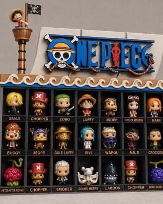 Espositore di one piece per funko pop kinder joy