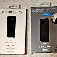 4 covers e protezione schermo Samsung Galaxy S10