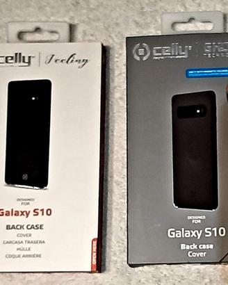 4 covers e protezione schermo Samsung Galaxy S10