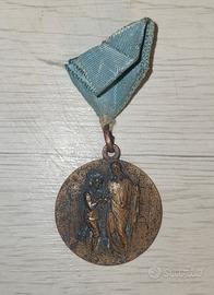 Rara medaglia religiosa merito scolastico 