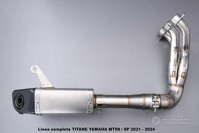 Linea completa TITANE YAMAHA MT09 / SP 2021 - 2024