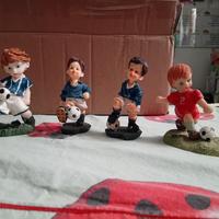 statuine calciatori 4pz