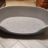 letto/ciccia in plastica per cane di taglia grande