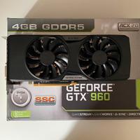 GPU EVGA GeForce GTX 960 4GB SSC