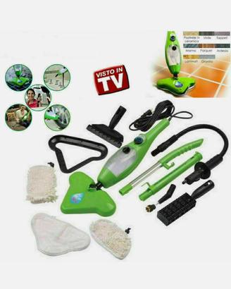 Scopa a vapore  h2o igienizzante